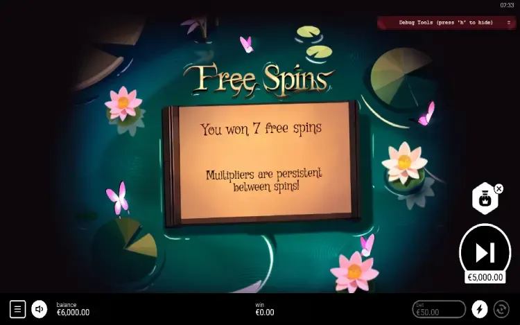 Manic Fairy - Free Spins Feature