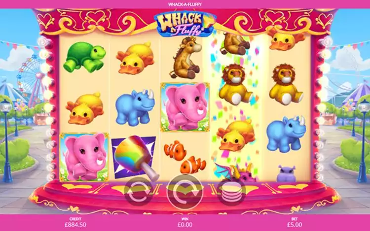 Whack A Fluffy Bonus Features - Free Spins