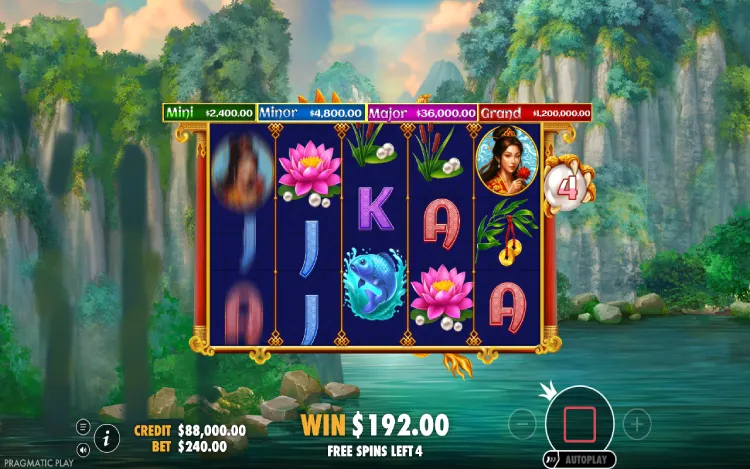 Dragon’s Gate Bonus Choice - Free Spins Feature