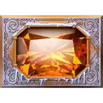 Frozen Gems - Amber Gem