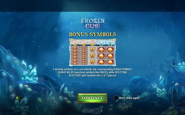 Frozen Gems - Bonus Symbol