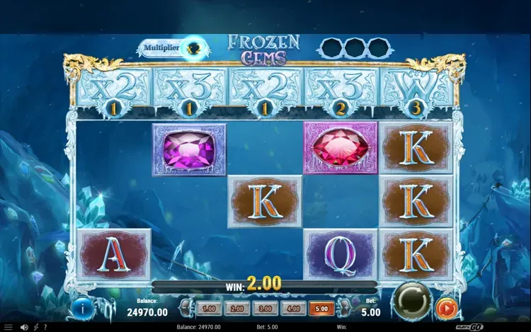 Frozen Gems - Cascade Feature