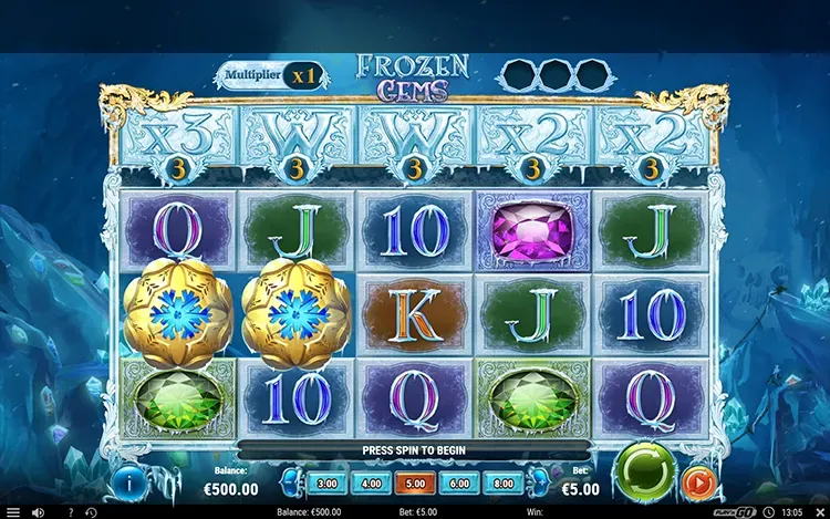 Frozen Gems - RTP and Wagering