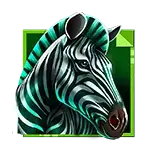Full Moon White Thunder - Zebra Symbol