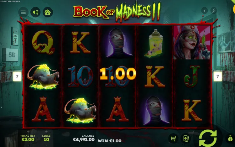 Book Of Madness 2 - Gamble Feature