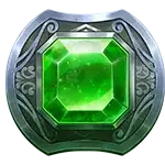 Gem Fire Fortune - Green Gem Symbol
