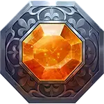 Gem Fire Fortune - Orange Gem Symbol