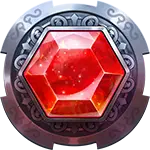 Gem Fire Fortune - Red Gem Symbol