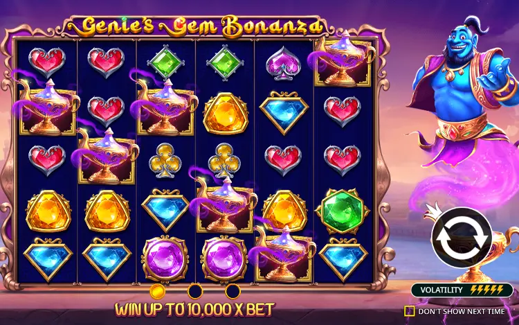 Genie's Gem Bonanza Feature