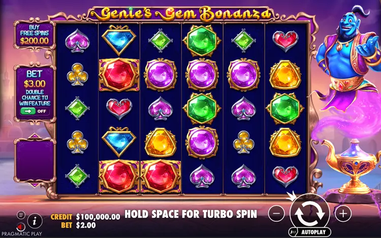 Genie's Gem Bonanza RTP
