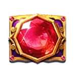 Genie's Gem Bonanza - Red Gem Symbol