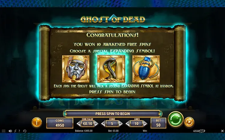 Ghost of Dead - Awakened Free Spins