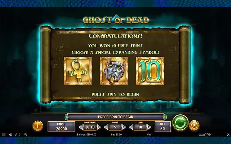 Ghost of Dead - Free Spins
