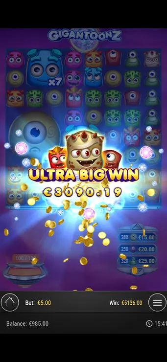 Gigantoonz - Mobile Win
