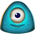 Gigantoonz - Small Blue Gigantoon Symbol