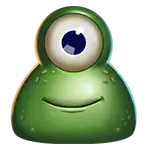 Gigantoonz - Small Green Gigantoon Symbol