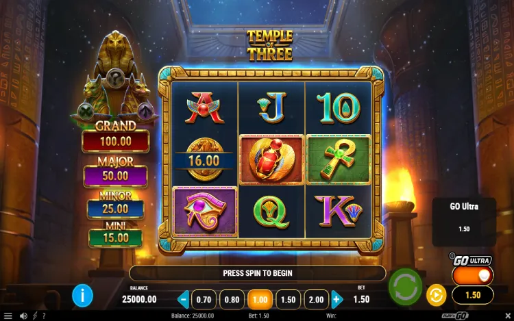 Temple of Three - Go Ultra Feature