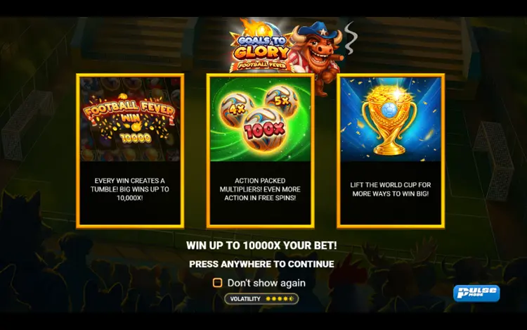 Goals to Glory Football Fever Feature