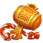 Big Win Cat Pawsperity - Gold Hammer Symbol