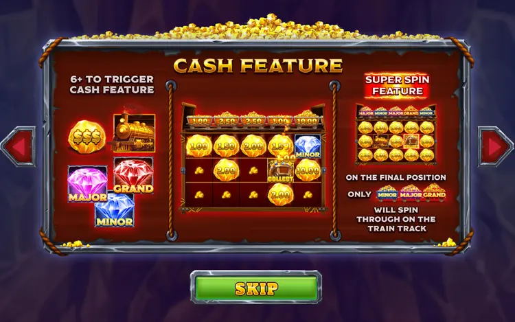 Gold Strike Express - Feature