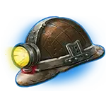 Gold Strike Express - Helmet Symbol
