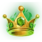 Gold Trio: Lil' Demon - Green Crown Symbol