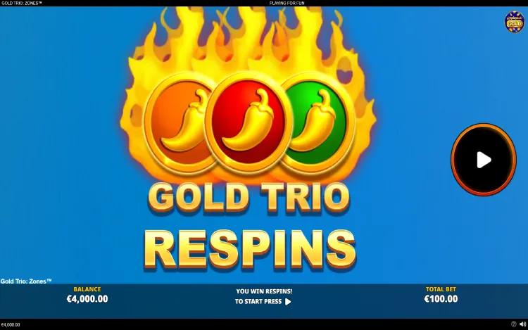Gold Trio: Zones - Gold Trio Zones Feature