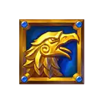 Ice Wolf 2 - Golden Bird Symbol