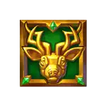 Ice Wolf 2 - Golden Deer Symbol