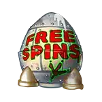 Golden Egg Invaders - Free Spin Symbol