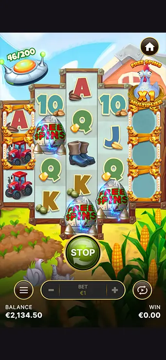 Golden Egg Invaders - Mobile Base Game