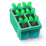Golden Egg Invaders - Seedling Tray Symbol