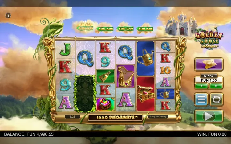 Golden Goose Megaways - Cloud Prizes