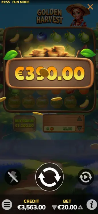 Golden Harvest - Mobile Win