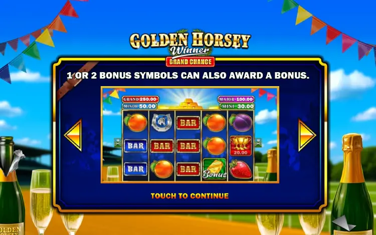 Golden Horsey Winner Grand Chance Feature