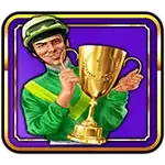 Golden Horsey Winner Grand Chance - Jockey Symbol
