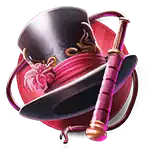 Golden Ticket 2 - Top Hat and Whip