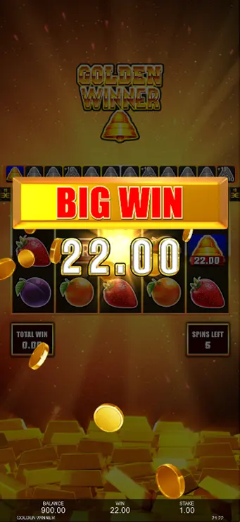 Golden Winner - Mobile Win