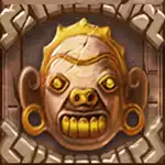 Gold Mayan Mask