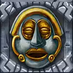 Blue Mayan Mask