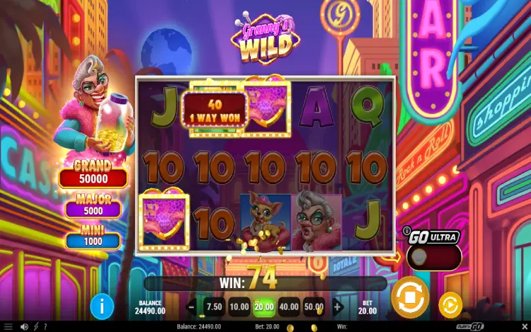 Granny's Wild - Wild Symbol