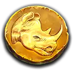 Gold Coin Rhino