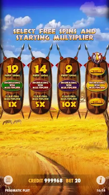Great Rhino Megaways Mobile Feature