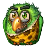Pirots 2 Green Amber Symbol