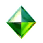 Pirots 3 Green Gem Symbol