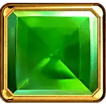 Royal Mint Megaways - Green Gem Symbol