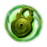 Hope Unleashed Fortune Rises - Green Lock Symbol