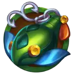 Fish 'n' Nudge Big Catch - Green Lure Symbol