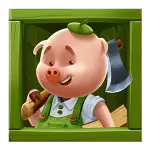 Big Bad Wolf Cash Collect & Link - Green Pig Symbol