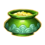 Rings of Prosperity - Green Pot Symbol